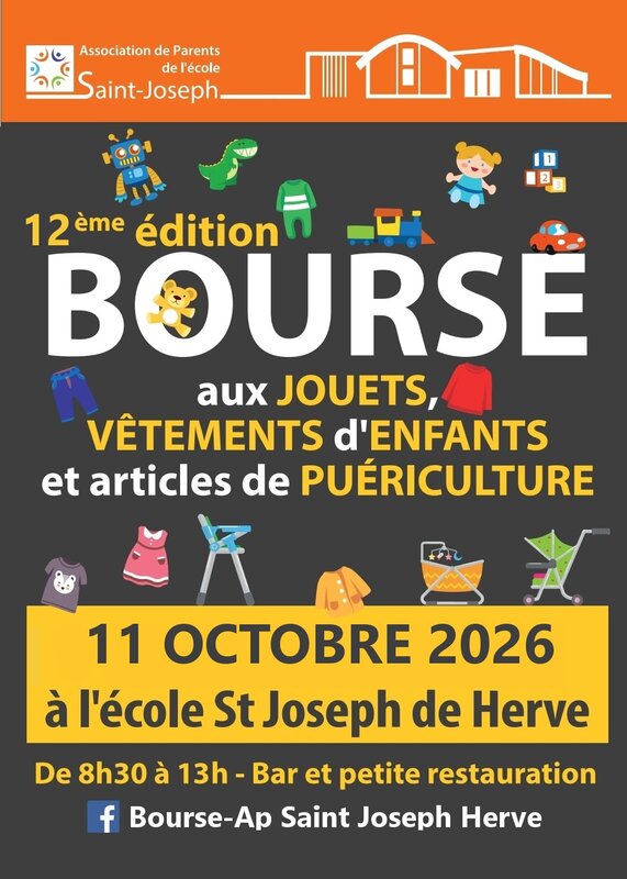 Loisirs Bourse jouets, articles puériculture vêtements pour enfants