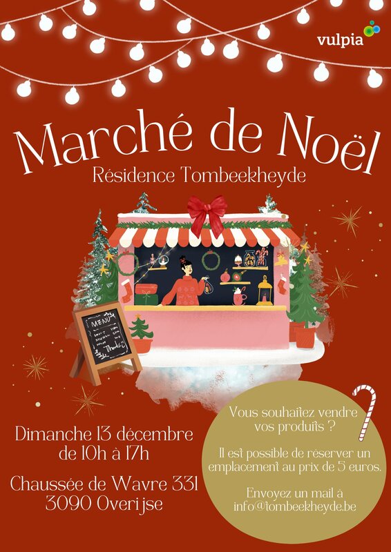 Marchés de Noël Marché Noël Résidence Tombeekheyde