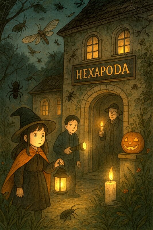 Loisirs Halloween Hexapoda : osez l’aventure… dans noir musée insectes 