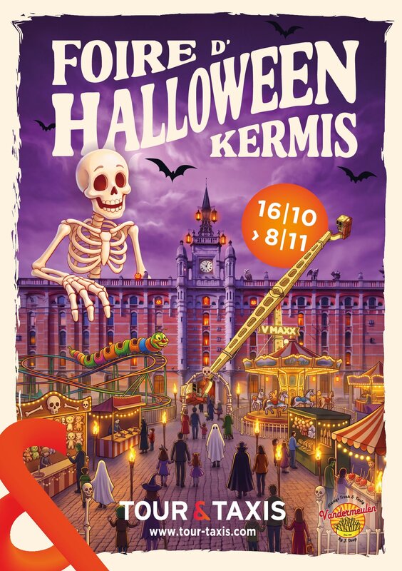 Loisirs La Foire d Halloween s empare Tour & Taxis