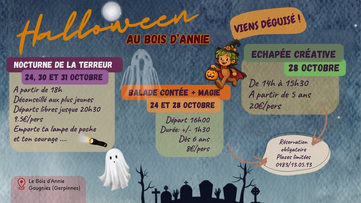 Loisirs Les nocturnes la terreur bois d Annie