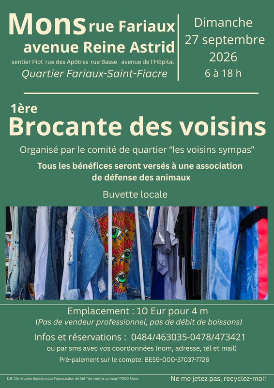  Brocante voisins