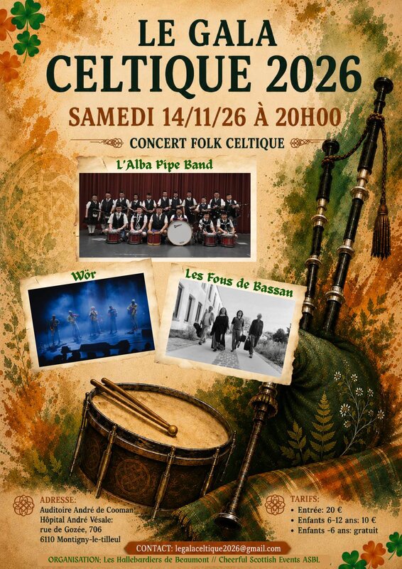 Concerts Le Gala Celtique