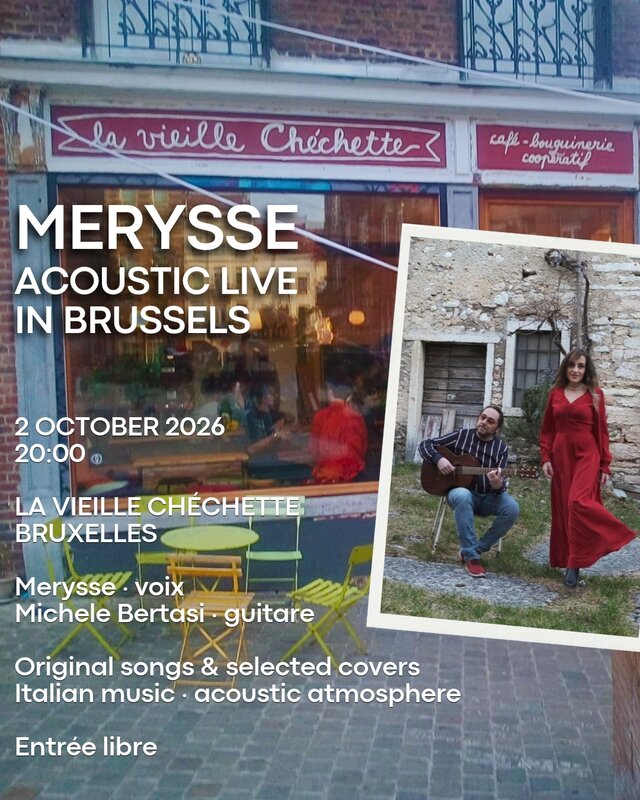 Concerts Merysse Voix italienne & live acoustique