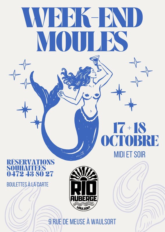 Loisirs Week-end moules
