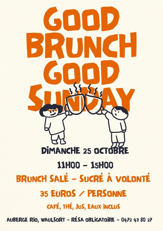 Loisirs Brunch volonté Rio