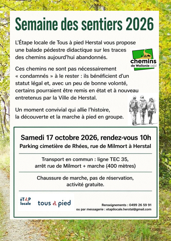 Loisirs Sur traces chemins abandonnés.