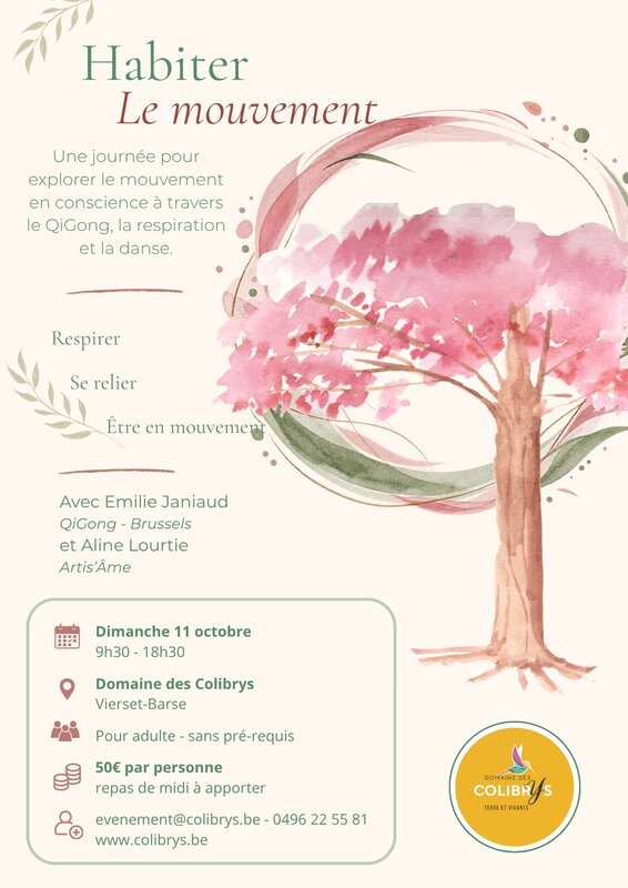 Stages,cours Habiter mouvement