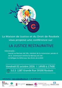 Conférences Nuit Droit : découvrez Justice restaurative