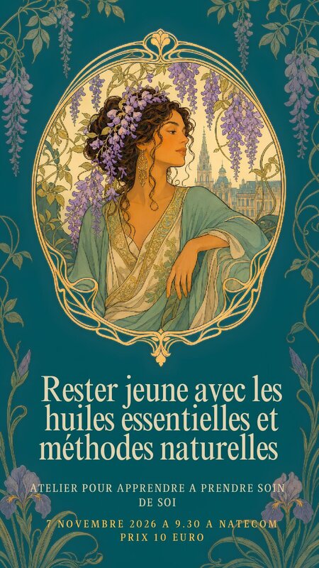 Conférences Rester jeune avec huiles essentielles les méthodes naturelles