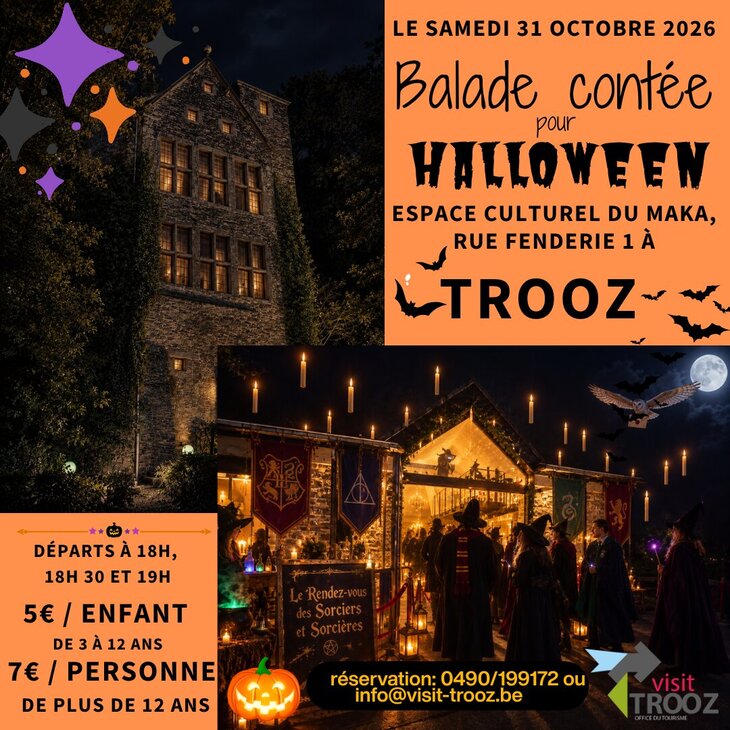Loisirs Balade contée pour Halloween