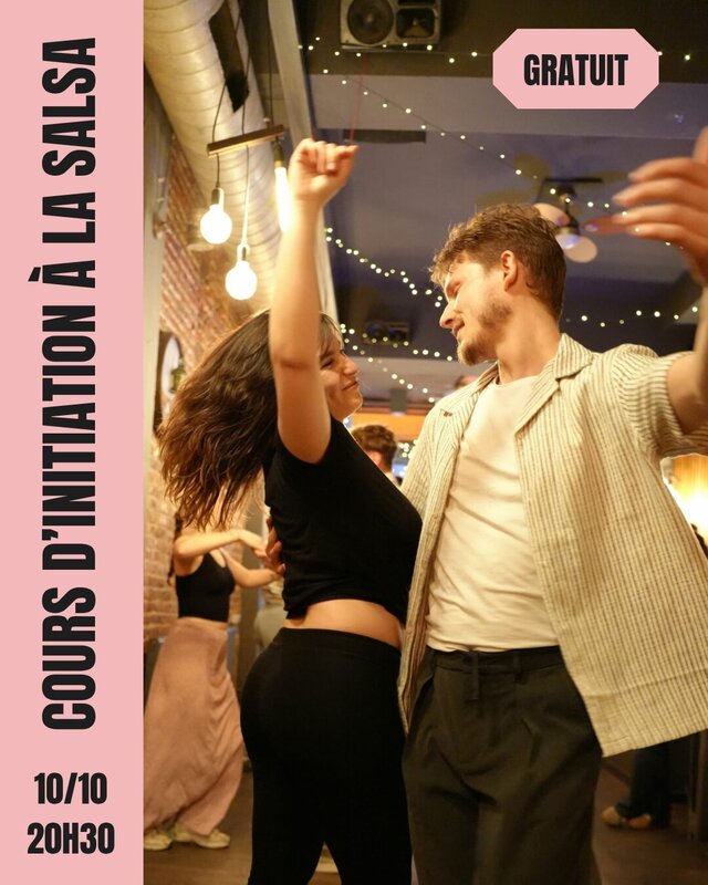 Soirées Initiation la salsa - cours gratuit ouvert tous.tes