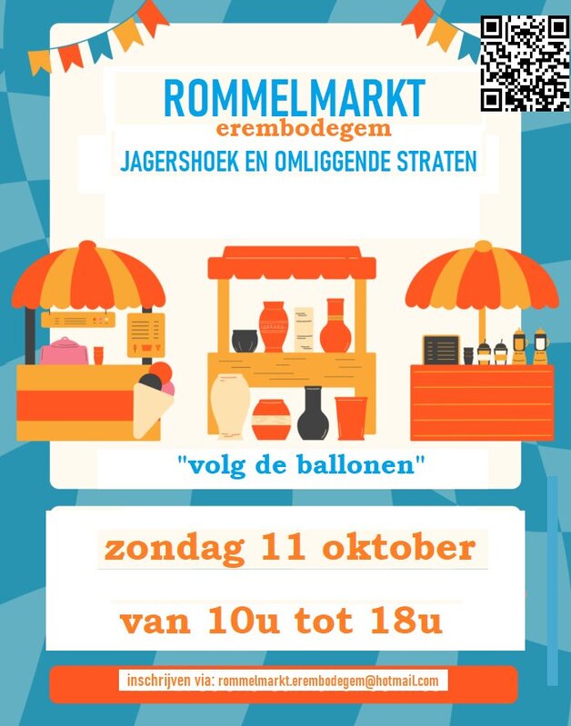 Rommelmarkt Jagershoek en Omliggende Straten