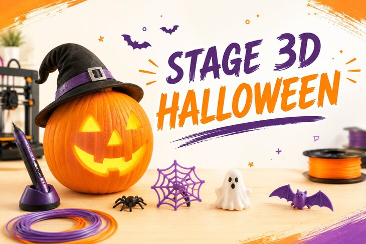 Stages,cours Stage Halloween Impressions - Edu3d