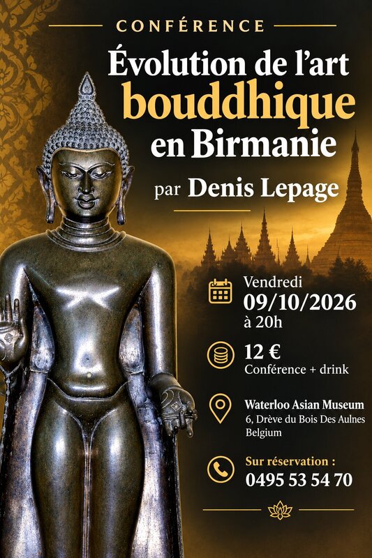 Conférences Evolution l art bouddhique Birmanie