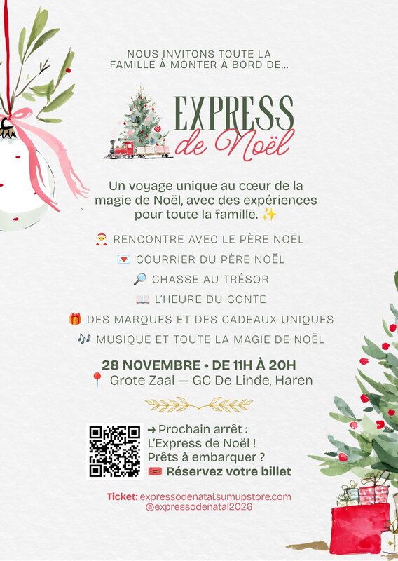 Marchés de Noël L’Express Noël : journée couleurs Brésil de Noël