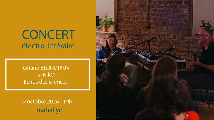 Concerts « Échos silences : lecture & électro live