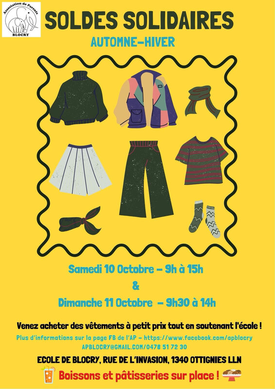 Loisirs Soldes solidaires d automne