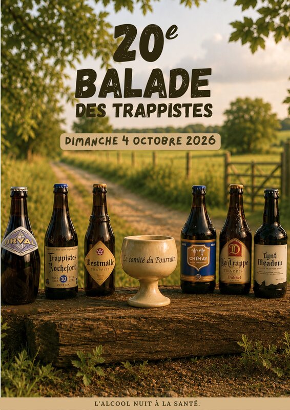 Loisirs 20e Balade Trappistes Gesves