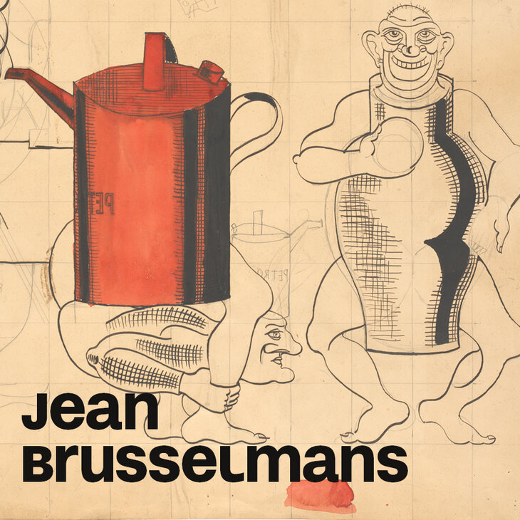 Expositions Jean Brusselmans, L’artiste travail