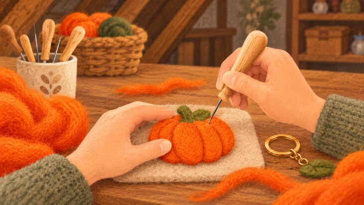 Stages,cours Activités Famille d Automne - Laine Feutrée