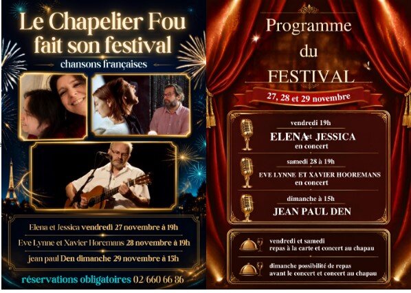 Concerts Jean-Paul en concert