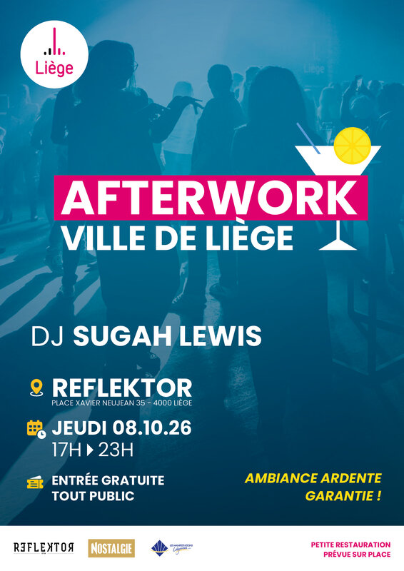 Soirées Afterwork la Ville Liège
