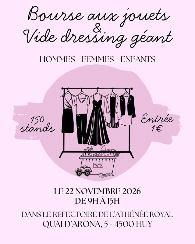 Loisirs Vide dressing & Bourse jouets