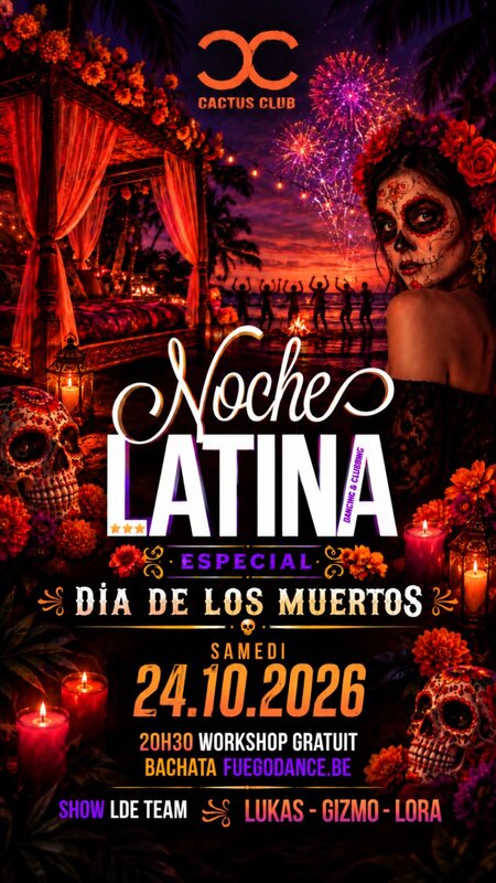 Soirées Noche latina de muertos dancing
