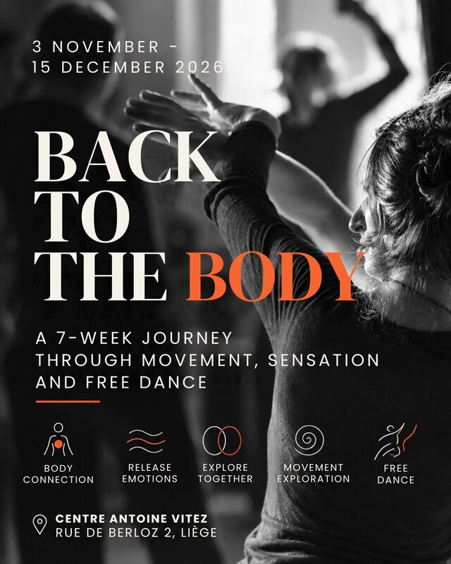 Stages,cours Back the Body