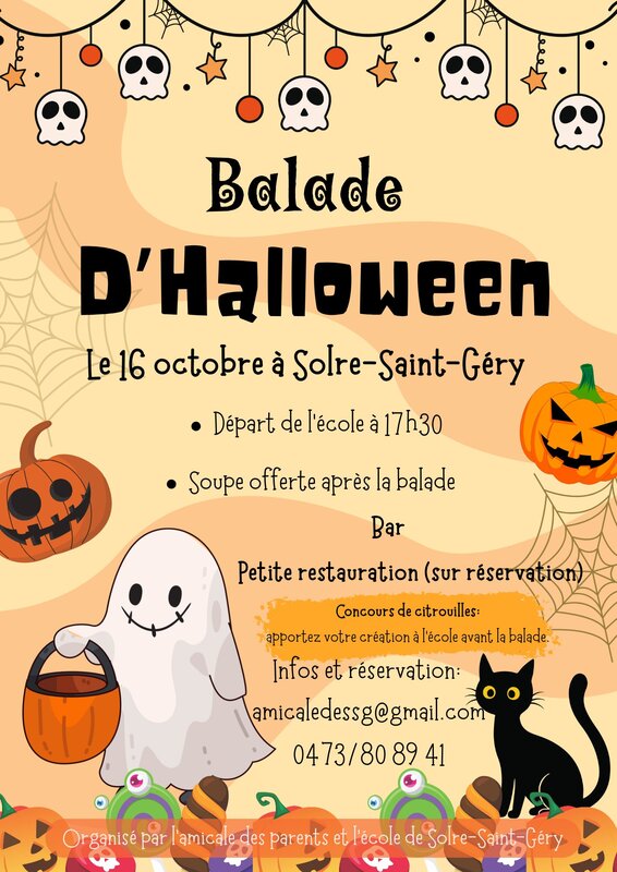Loisirs Balade d Halloween