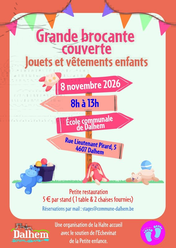 Loisirs Bourse couverte jouets vêtements enfants