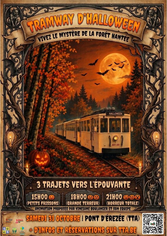 Loisirs Tramway d Halloween