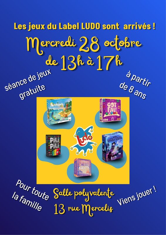 Loisirs Après midi jeux société