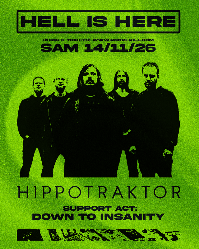 Concerts Hell Here: Hippotraktor + Down Insanity