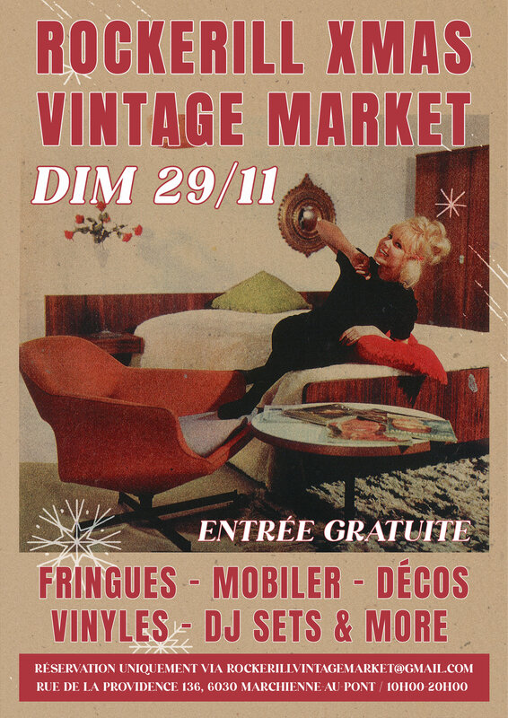 Loisirs Rockerill Xmas Vintage Market