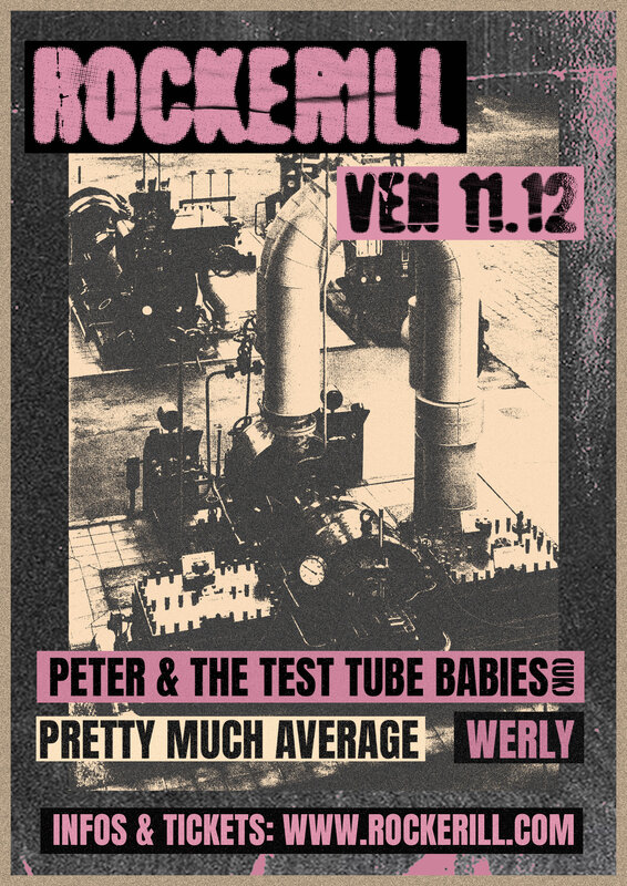 Concerts Peter & Test Tube Babies + Pretty Much Average + Werly