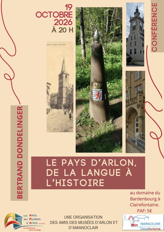 Conférences Le Pays d Arlon, la langue l histoire.