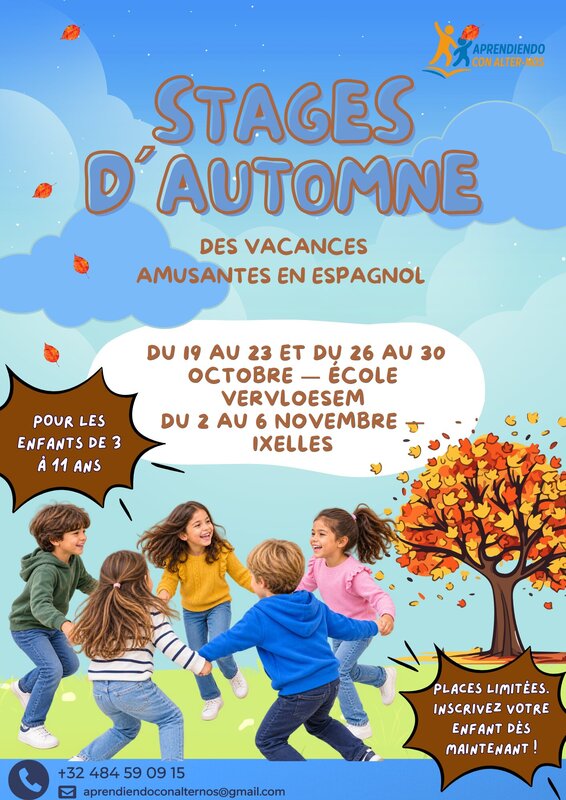 Stages,cours Stages d´automne