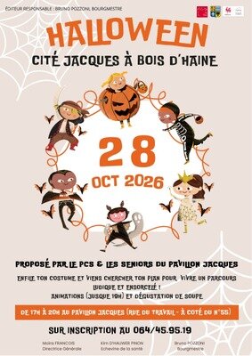 Loisirs Halloween - Cité Jacques Bois d’Haine