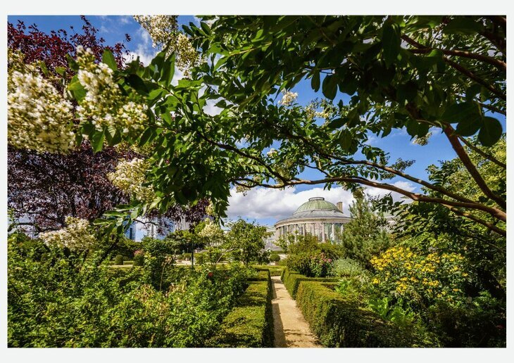 Loisirs Jardin botanique : grande Belle Époque sculpteurs