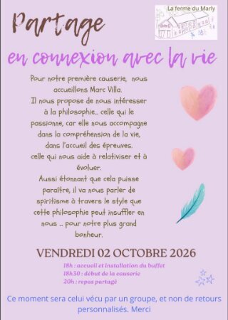 Conférences Causerie avec Marc Villa