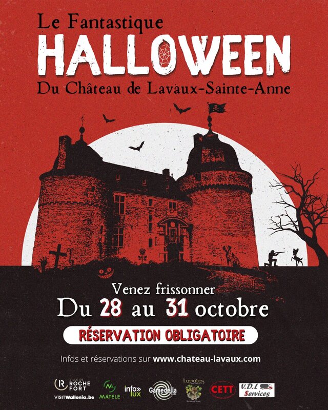 Loisirs Le Fantastique Halloween Château Lavaux-Sainte-Anne