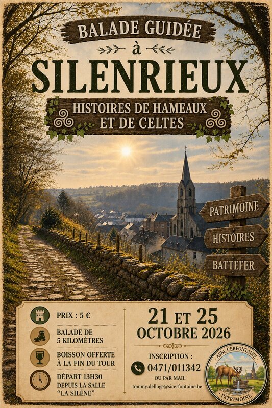 Loisirs Balade découverte : Silenrieux, histoires hameaux de Celtes