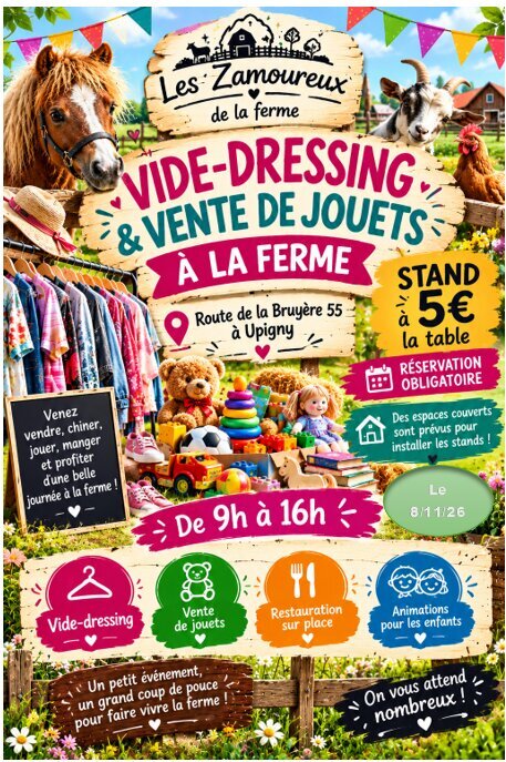 Loisirs Vide dressing vente jouets