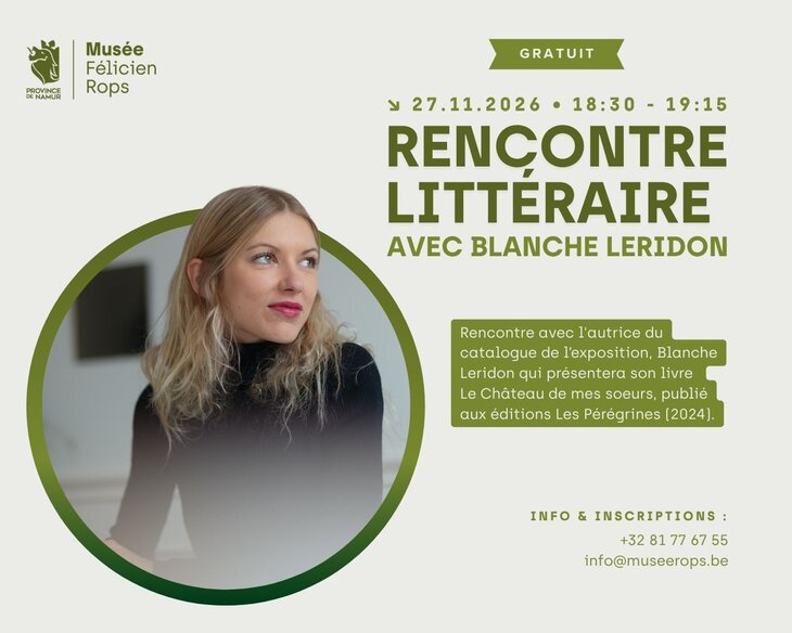 Conférences Rencontre littéraire avec Blanche Leridon