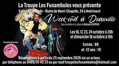 Spectacles Les Funambules d Andrimont - Théâtre octobre