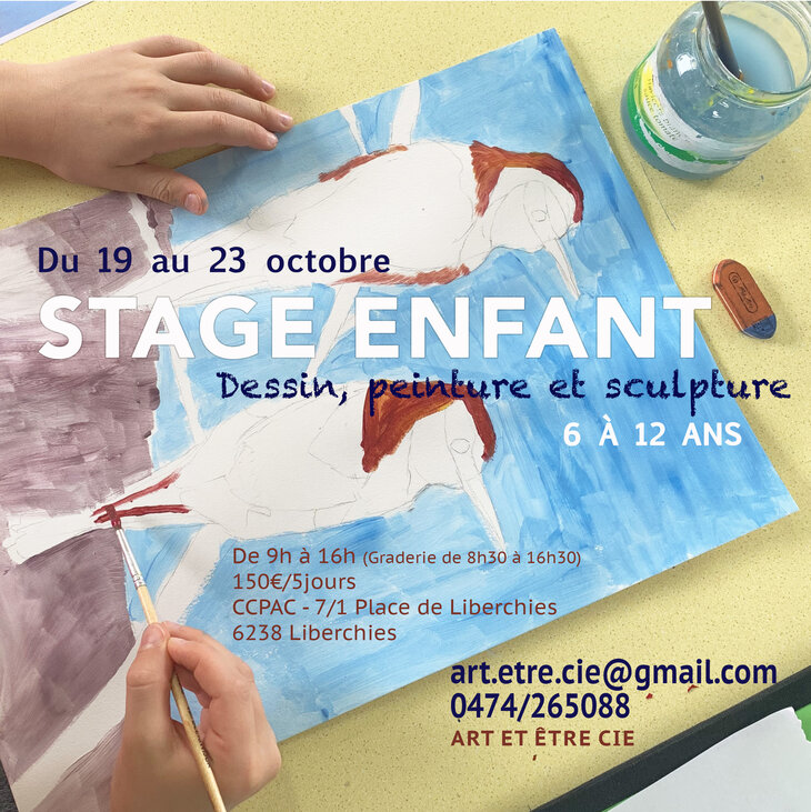 Stages,cours Dessin, peinture sculpture