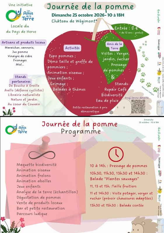 Loisirs Journée la Pomme