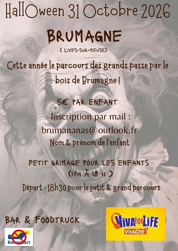 Loisirs ​Parcours d Halloween : Clown l ombre (Viva Life)